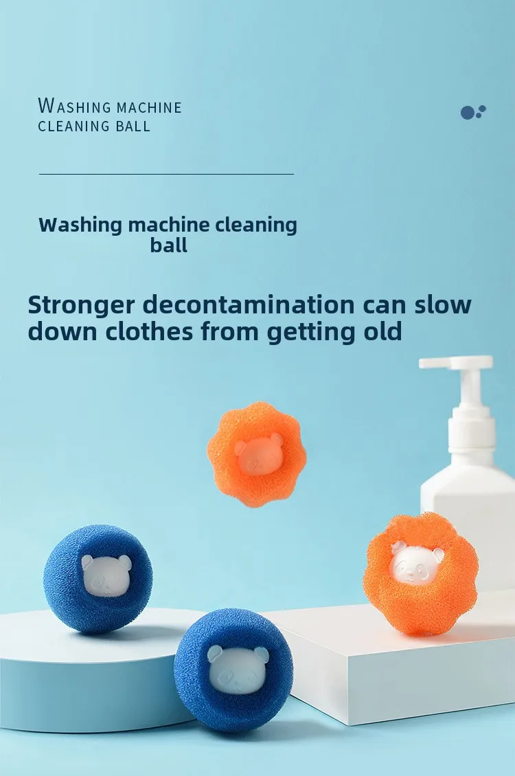 Description Picture 2 of itemWashing Machine Lint Catcher Reusable Pet Hair Remover Ball Laundry Filter Wool Fur Collector Home Cleaning Essential