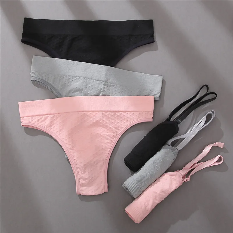 Women Bra Set Seamless 3D Dot Suits Female Wireless Tanks Suit Sexy Low Waist Ladies Tops Panties Comfortable Girls Lingerie New sexy bra panty set