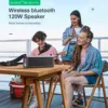 BlitzWolf BW-WA3 PRO 120W Wireless Speaker RGB Light Portable 16000mAh Bluetooth Speakers Hifi Sound Dual Diaphragm Deep Bass 5