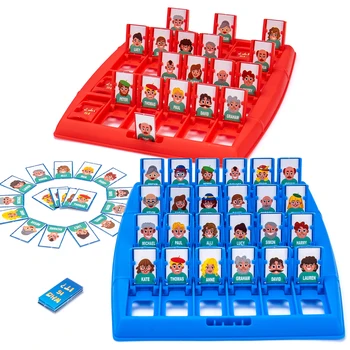 Gioco da Tavolo 'Indovina Chi Sono' Giocattoli per l'Interazione Genitore-Figlio Gioco di Logica e Reasoning Gioco di Carte Puzzle per Bambini Regali per Bambini