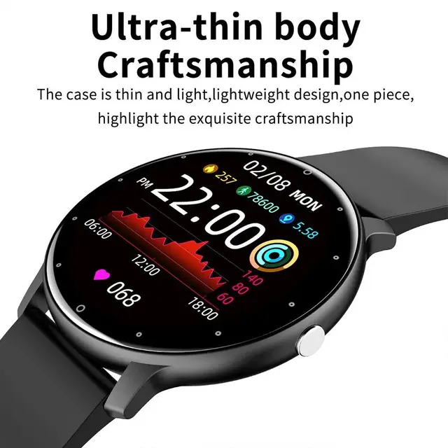 Blood Pressure Conversation Heart Rate Step Counting Intelligent Watch