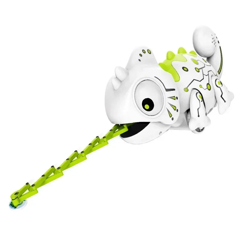 Dinosaur Control RC Animal Toys Remote Chameleon 2.4GHz Pet White Chameleon Color Changeable Smart Dinossauro Toy For Kids Gift 4