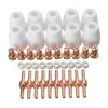 40 x Air Plasma Cutter Consumables for PT-31 LG-40 Torch CUT-40 Extend Nozzles 2