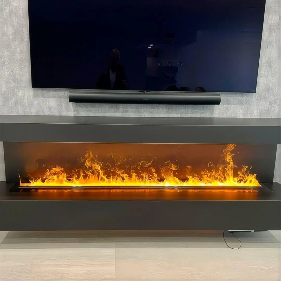 1500mm Intelligent decoration electric fireplace heater electric wall insert 3d Water Vapor Fireplaces 2