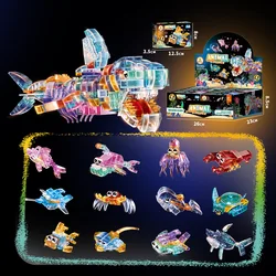 Ocean Adventure Building Set - Educational DIY Sea Creatures Toy Gift (JM - TM.JY)