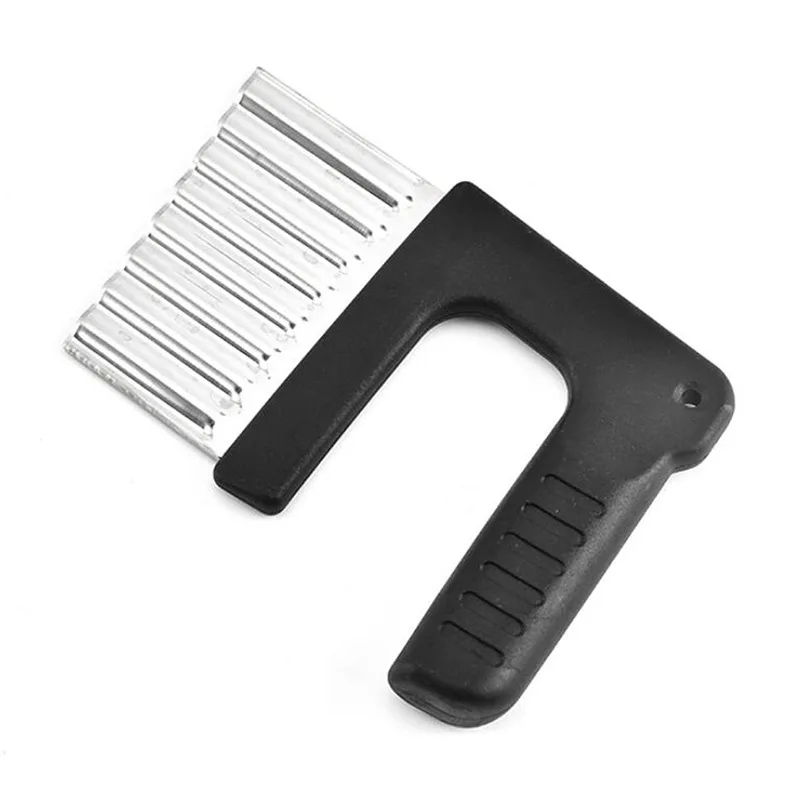 Stainless Steel Potato Cutter Wave Knife French Fries Slicer Vegetable Cutters French Fries Cutting Kitchen Tools Accessories vegetable cutter