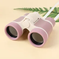 Jungle Binoculars Magnifying Glass Portable Children Magnification Toy Shockproof Telescope for Birthday Hiking Presents 2