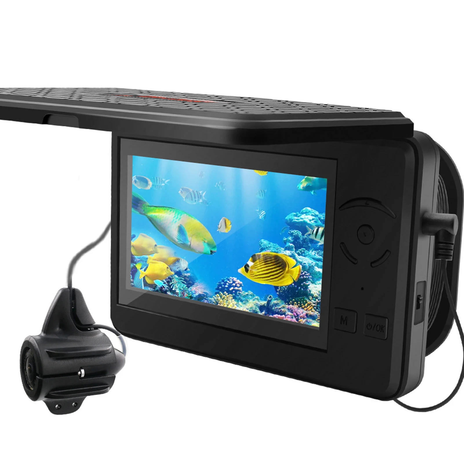 

Portable Underwater Fishing Camera Waterproof Video Fish Finder DVR Camera with 4.3 Inch LCD Display for Ice Lake Sea Fishing