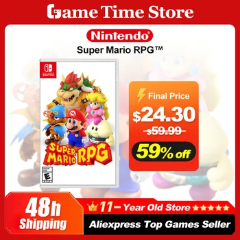 Game deals Super Mario RPG Nintendo Switch Game Card Official Original Physical Game Card at 100% Adventure and RPG Genre 1 Player for Switch 1