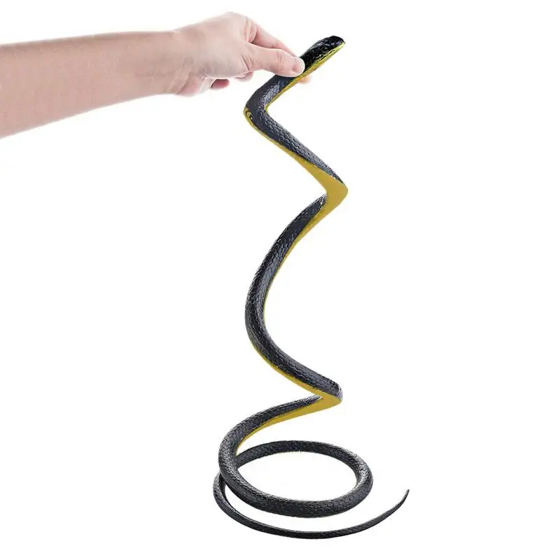 

Rubber Snake Toy Snakes Prank To Keep Birds Away Realistic Snake Fake Snake Toy Halloween Party Favors For Garden Props To Scare