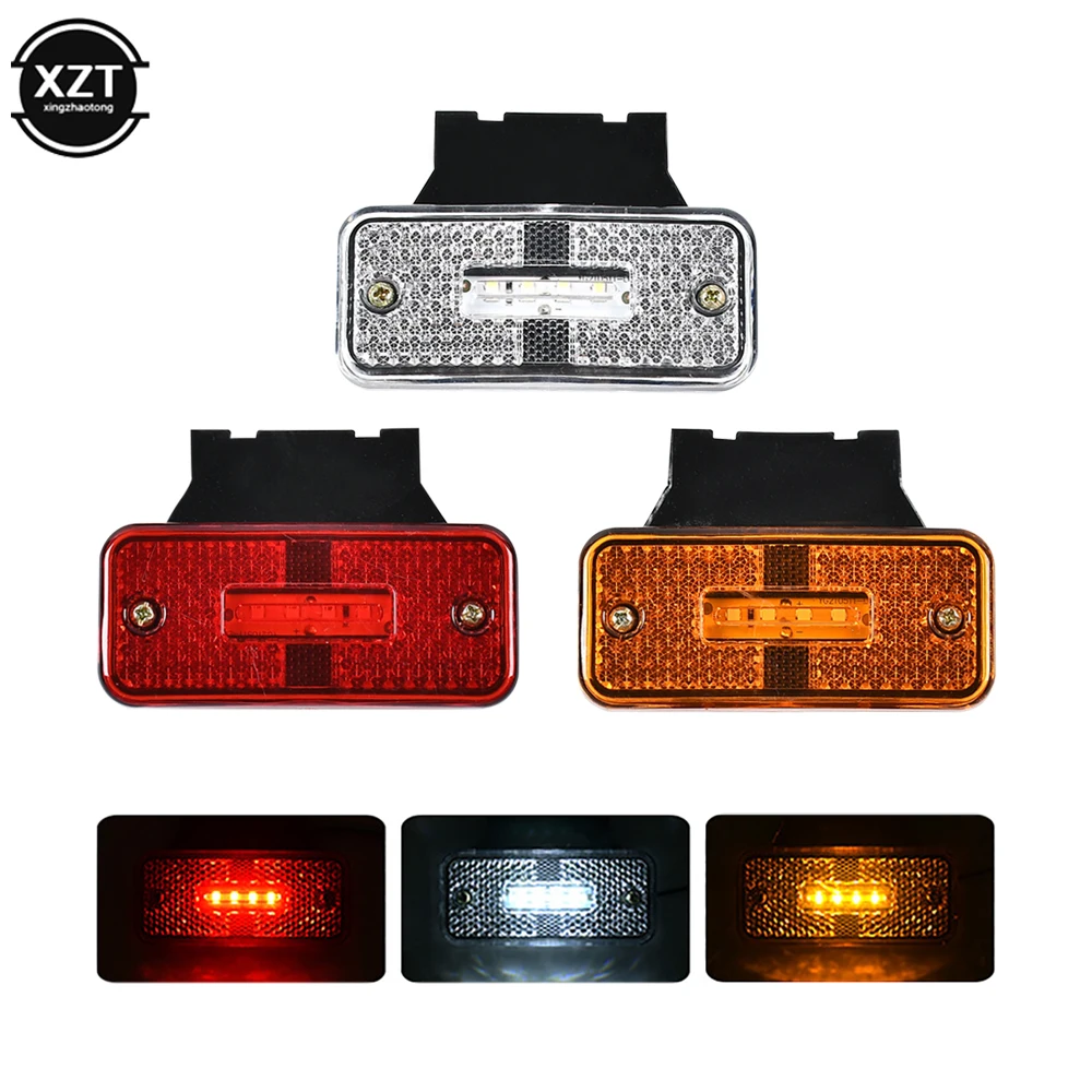 High Quality Rectangle Trailer Outline Marker 24 Volt LED Side Marker Lamp  Lights Truck Reflector LED Auto Light - China Auto Light, Car Light