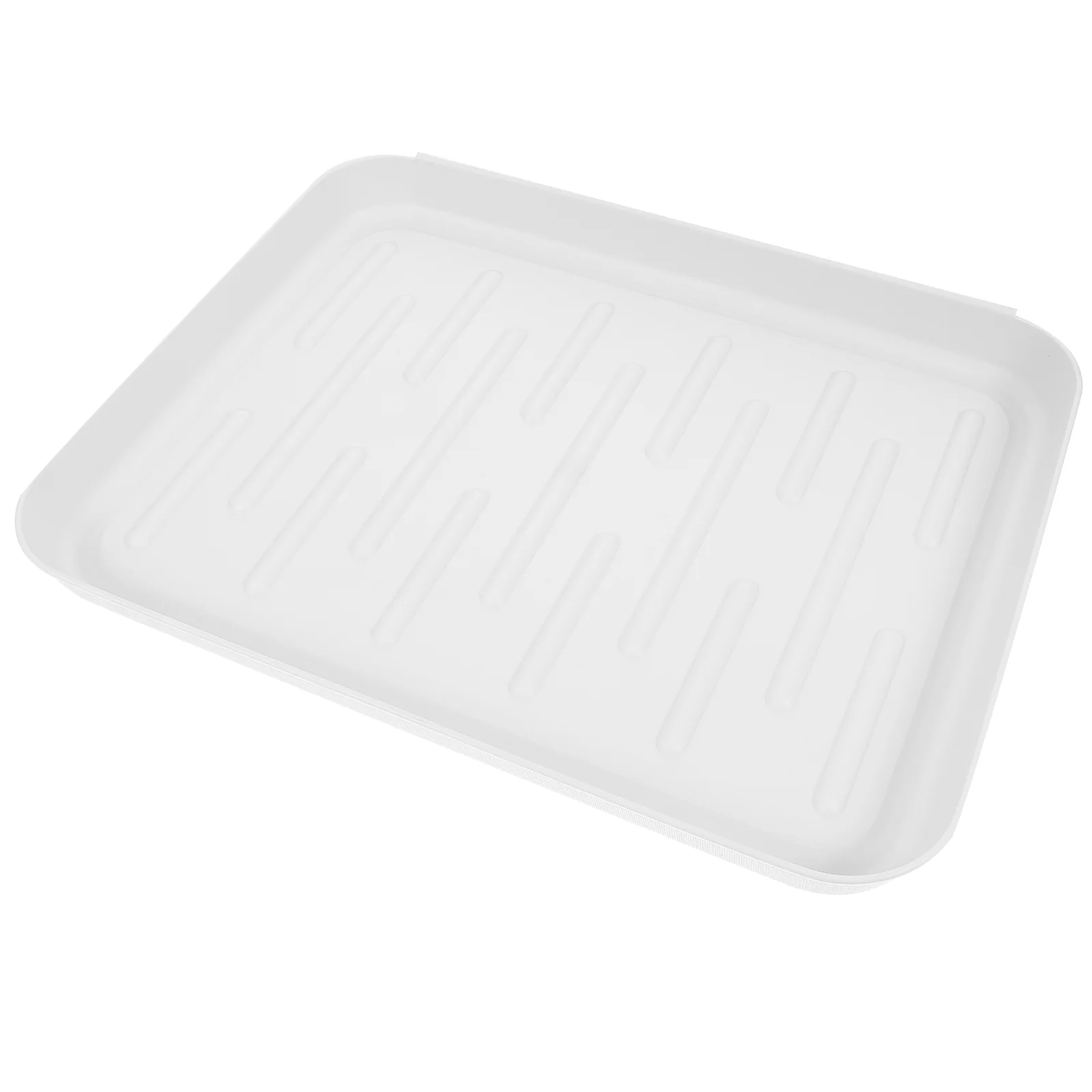 Gray Multifunctional Shoe Boot Tray Large Shoes Tray High Edge Storage Plate Plastic Tray Home Storage Kitchen ganization 3