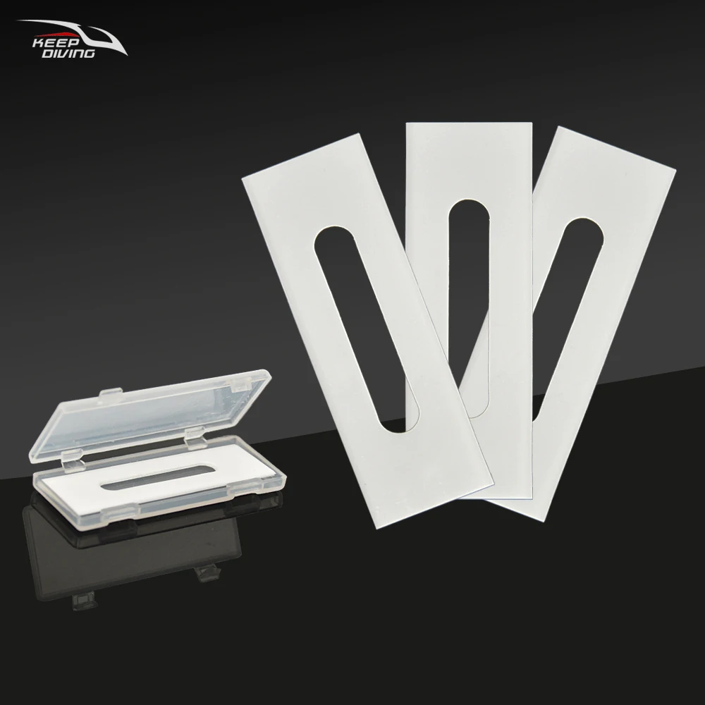 3 PCS Scuba Diving Cutting Special Knife Replacement Blades Wear Resistance Ceramic blade Underwater Knife Secant Accessory 2
