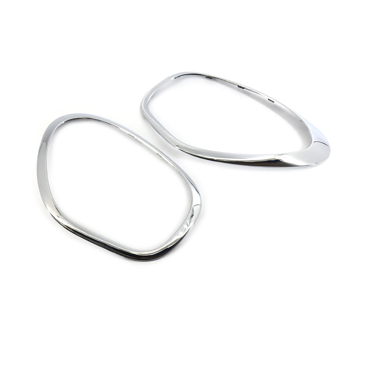 Headlight Trim Ring For MINI Cooper R60 Countryman S ALL4 11-16 Chrome Headlight Ring Bezel Trim Surround Cover Left Right 51139801573 51139801574 headlight cover,headlight lens cover
