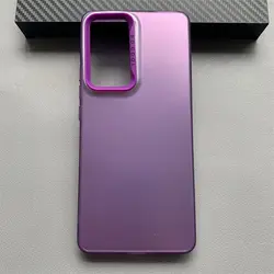 Funda de teléfono mate metálica de lujo Aurora para OPPO - Protección y estilo mejorados