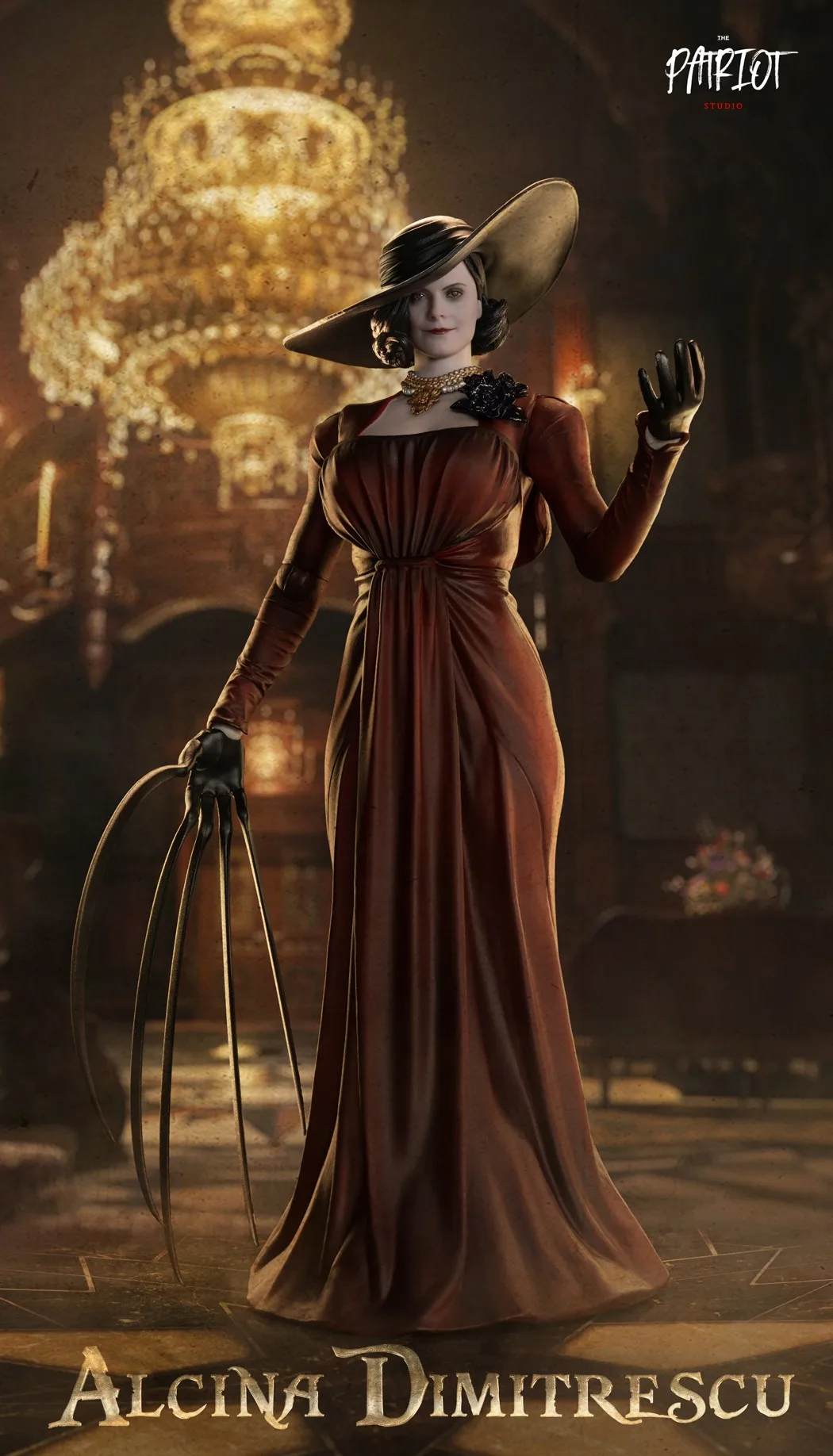 In Stock Patriot Studio 1/12 Classic Game Vampire Alcina