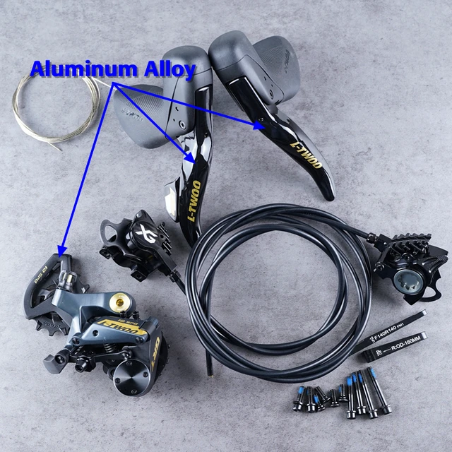 LTWOO GRT 12 Disc 1x12s Gravel Hydraulic Disc Brake Groupset + ZRACE XG