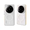 For Xiaomi 15 Ultra Case Ice Mist Corrugated Magnetic Suction Bare Phone Feel Ultra-thin PC Anti-fall Cover For Xiaomi15 Ultra 6