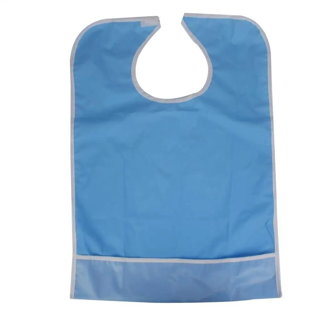 Reusable Waterproof Eating Bib Clothing Disability Aid Apron New Dressing Aids AliExpress