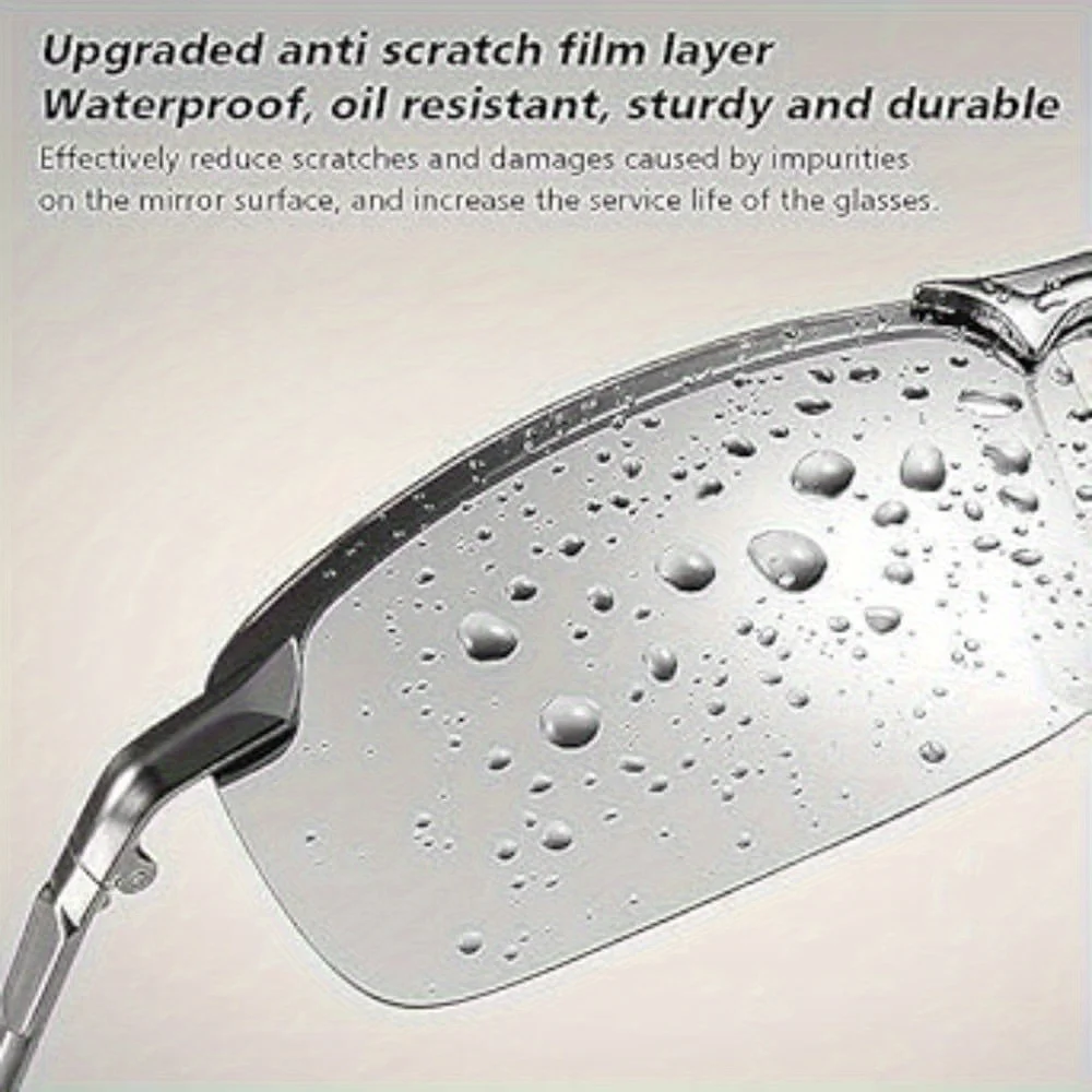 Enhanced Photochromic Sports Sunglasses – UV400 Protection