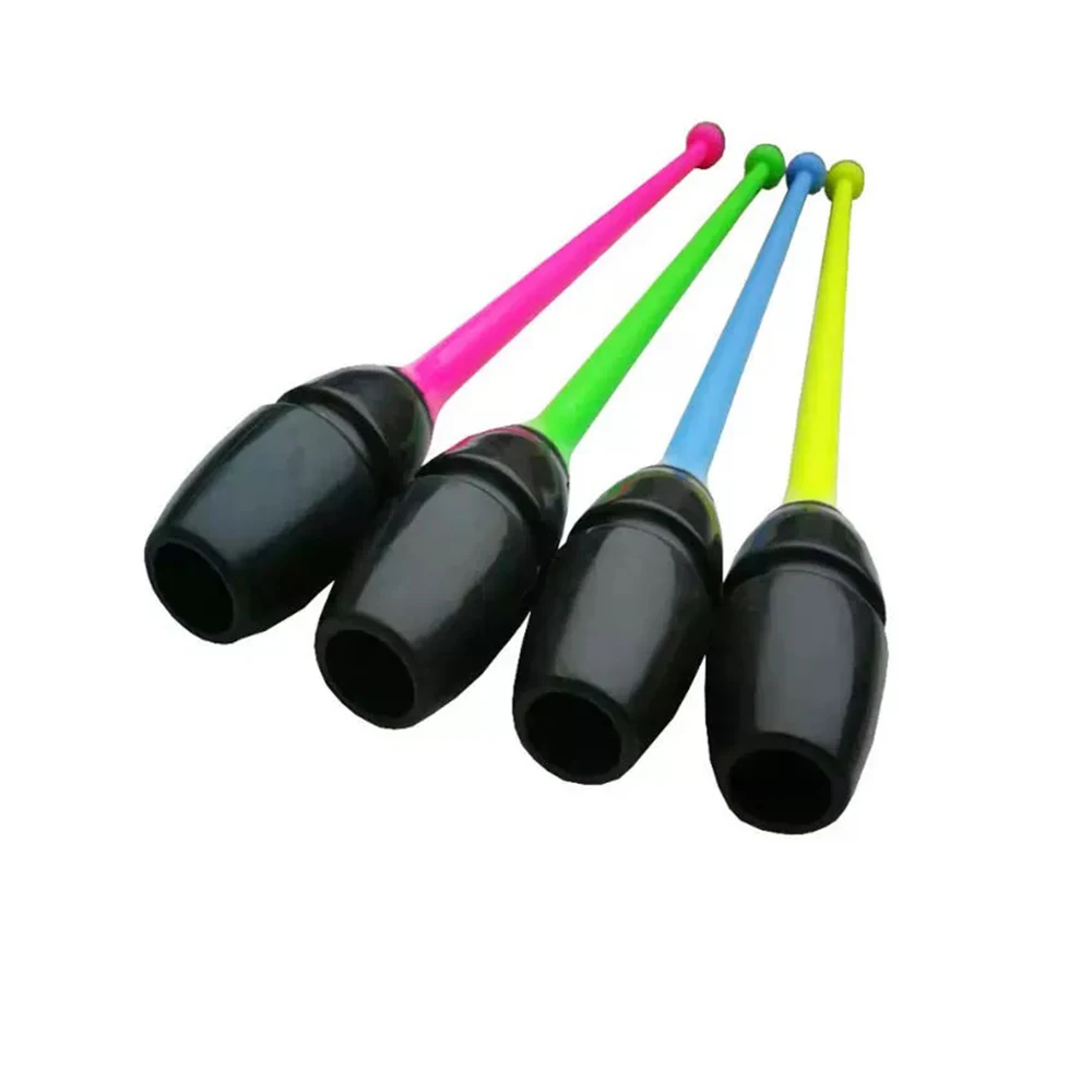 1Pc Professional Rubber Head Insertable Artistic Gymnastics Stick Rhythmic Gymnastics Bar Rhythm Fitness Training Accessories