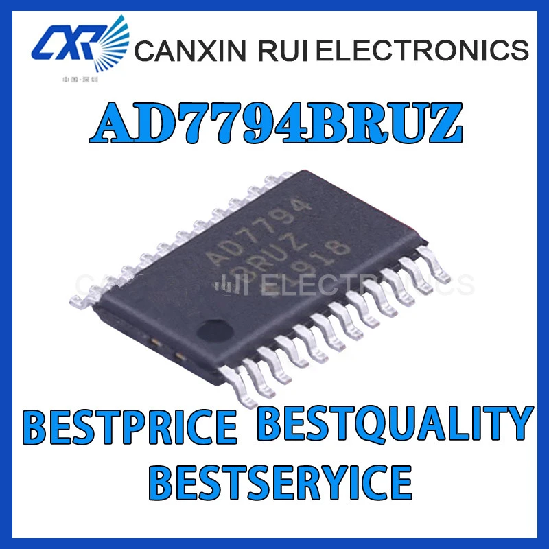 AD7794BRUZ AD7794 New TSSOP24 analog to digital converter IC ...