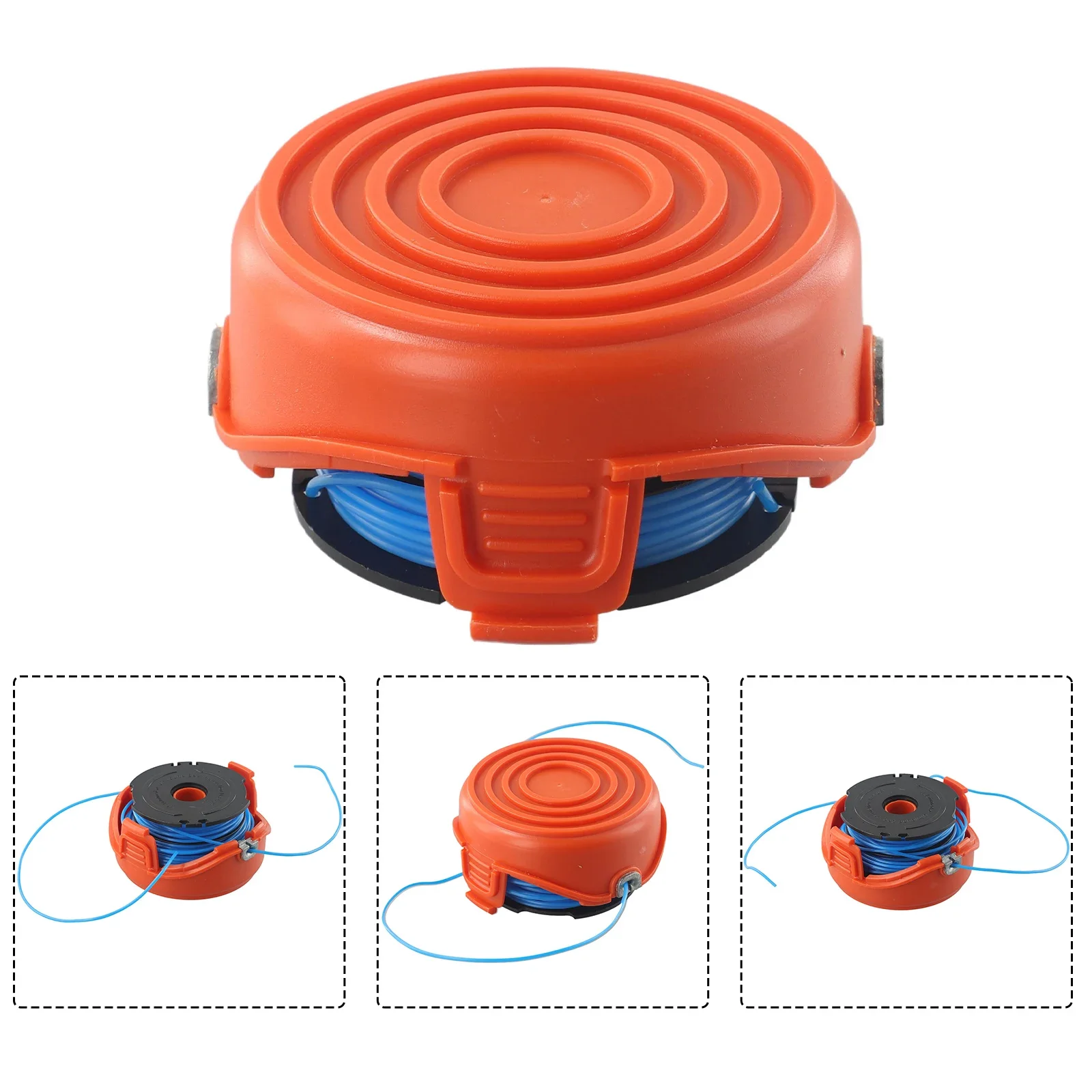 Emiif Spulenkappe & Spule Für Black & Decker Rasentrimmer GL650, GL660, GL670, GL315, GL655, GL656