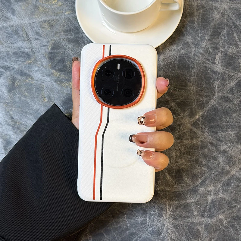 Matte Magnetic Wireless Charging Anti-Fingerprint Case Cover