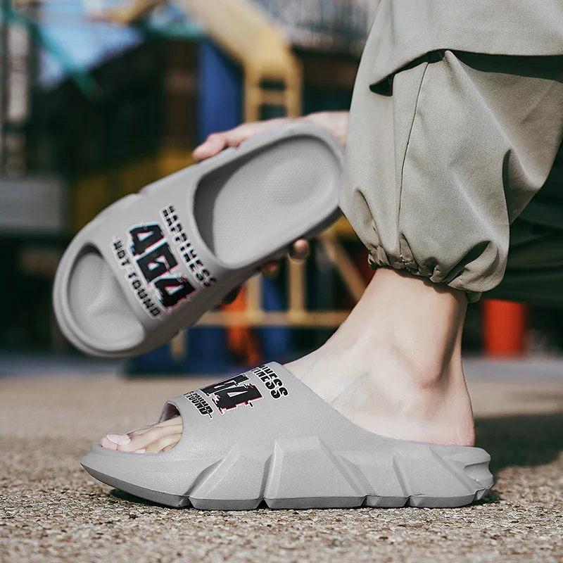 Slip Slippers for Men Non-Slip Outdoor Soft With Thick SoleSlipper for Indoor Foam Sliders_voghion.com