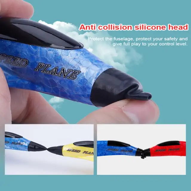 2.4G Remote Control Glider MiG 320 Remote Control Aircraft Stalls Luminous Toy Airplane Foam Fighter RC Fly Toy Children’s Gift 6