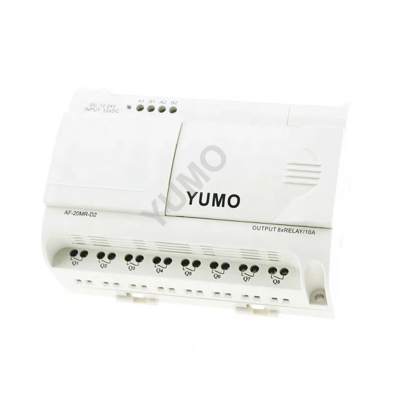 

YUMO Лидер продаж logic plc AF-20MR-D2 аналоговый вход 20 точек micro PLC