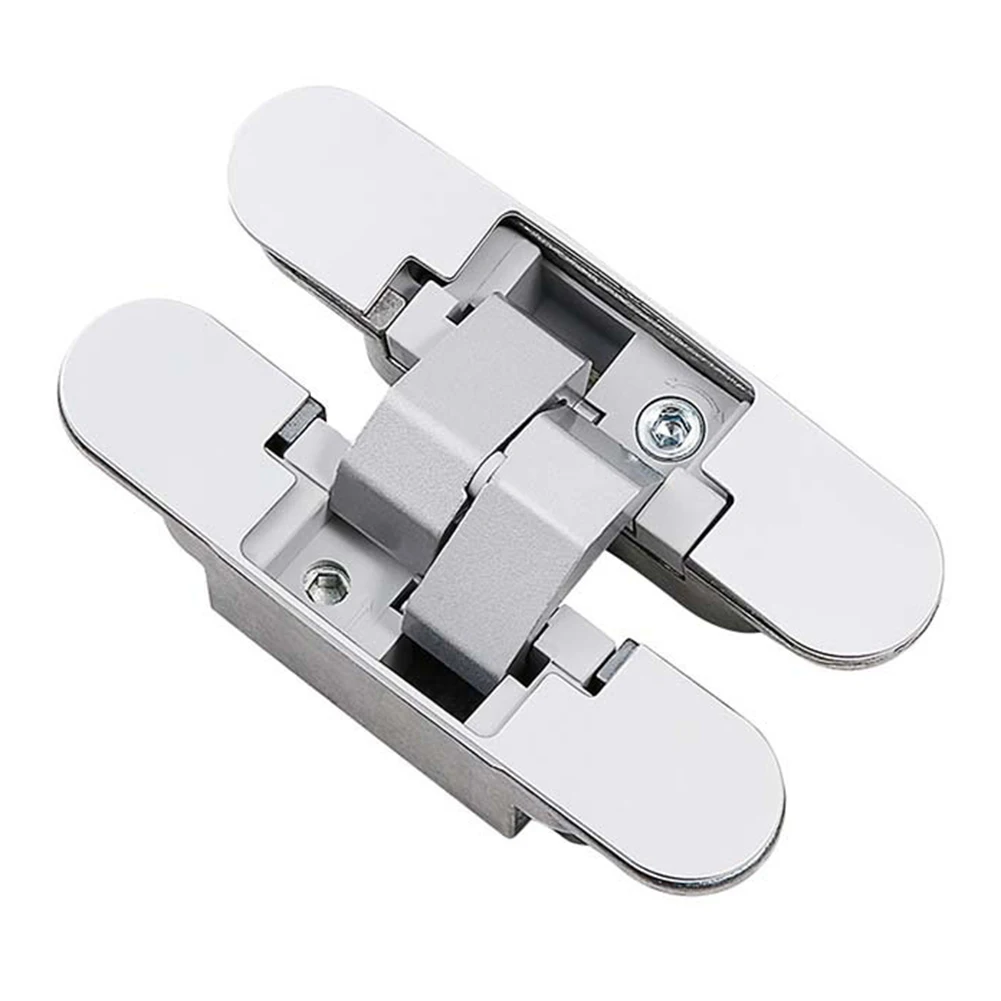 

Hardware Hinge For Doors Invisible Non Fading 110*60.3mm Concealed Easy Installing Ergonomical Design Brand New