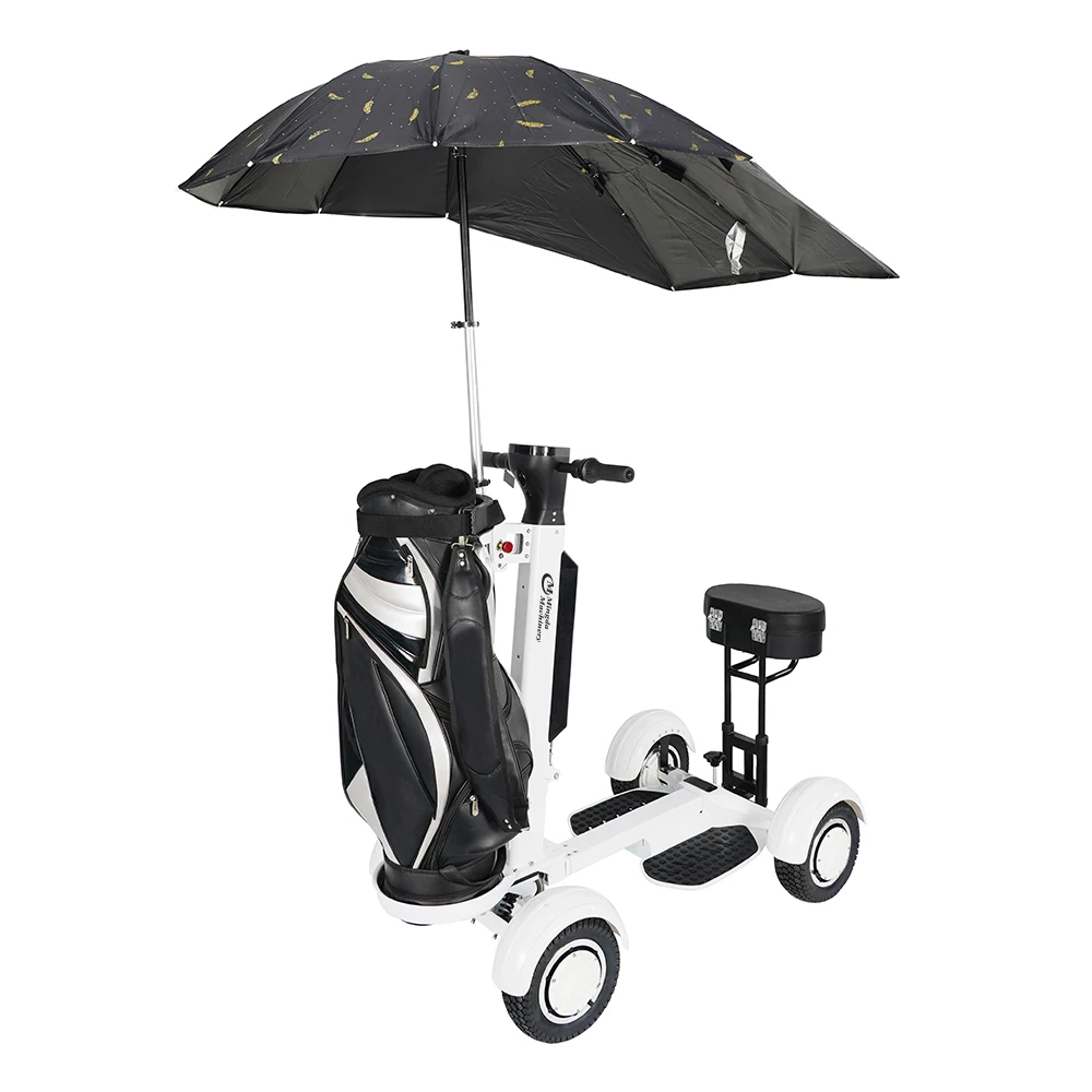 Factory Hot Sell Simple Golf Hand Push Trolley Collapsible Golf Cart Electric Trolley