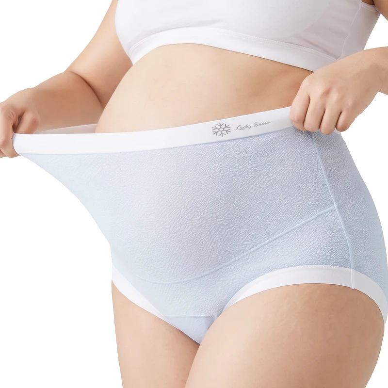 Pregnant and Maternity Clothing Plus Size Women's Underwear Maternal Panties Intimate Clothes for Women in Pregnancy Panty Gifts - 3