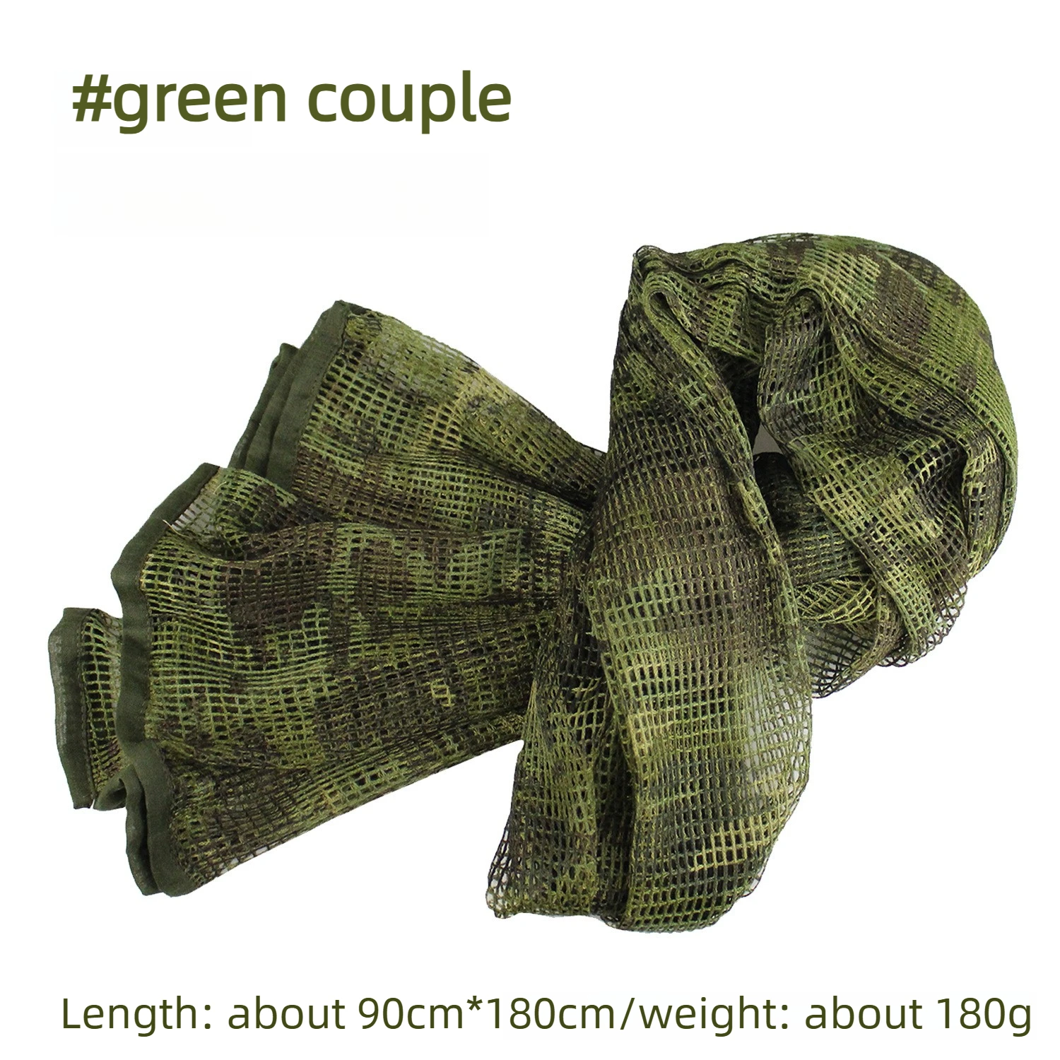 Camouflage Mesh Outdoor Scarf & Head Wrap