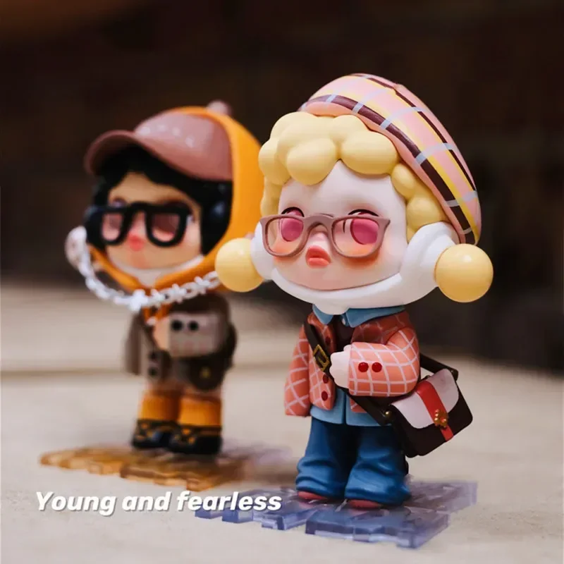 Popmart Skullpanda Hypepanda серия Kawaii экшн таинственные фигурки модель рождественские подарки игрушки и хобби сюрприз коробка