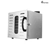 8-layer fruit dryer stainless steel fruit and vegetable dehydration air dryer pet meat dried fish food dryer 110V-220V 2