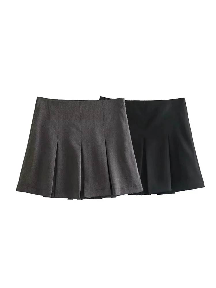 ★2024SS新作★glowny★GIRLFRIEND PLEATED MINI SKIRT GIRLFRIEND PLEATED MINI SKIRT (WHITE) - GLOWNY