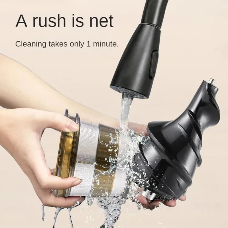 Large caliber slow juicer multi-function juice residue separation automatic home 4