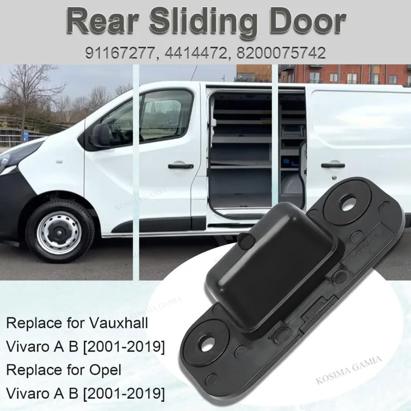 Vauxhall Vialgar Renault Trafic Mk2&Mk3 슬라이딩 도어 파인더 여성용 소켓 도어 장착형 슬라이딩 도어 로케이터 호환 가능
