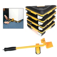 Furniture Lifter Profession Heavy Furniture Roller Move Tool Set Wheel Bar Mover Slider Transporter Kit Max Up For 300Kg 1