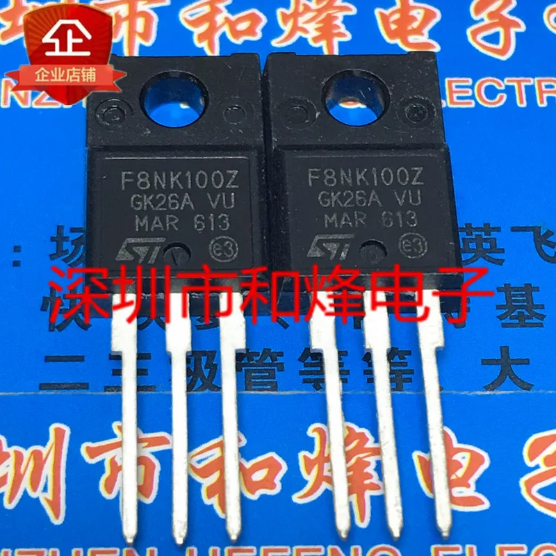 

Original 10pcs/ F8NK100Z STF8NK100Z TO-220F 1000V 6.5A