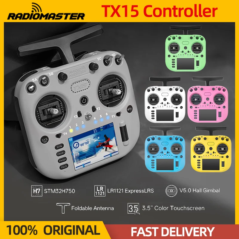 Radiocommande TX15 2.4GHz 4CH - 6 Couleurs Disponibles