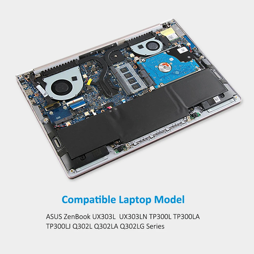 Kingsener C31n1339 Bateria do Portátil para Asus Zenbook Ux303l Ux303ln Tp300l Tp300la Tp300lj Q302l Q302la Q302lg C31n1339 Ferramentas Gratuitas - Imagem 2