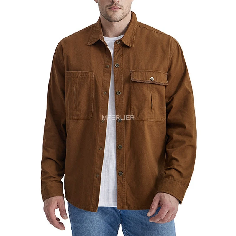 Autumn Spring Large Size Coats 9XL 8XL 7XL Bust 150cm Loose Jackets Men 3
