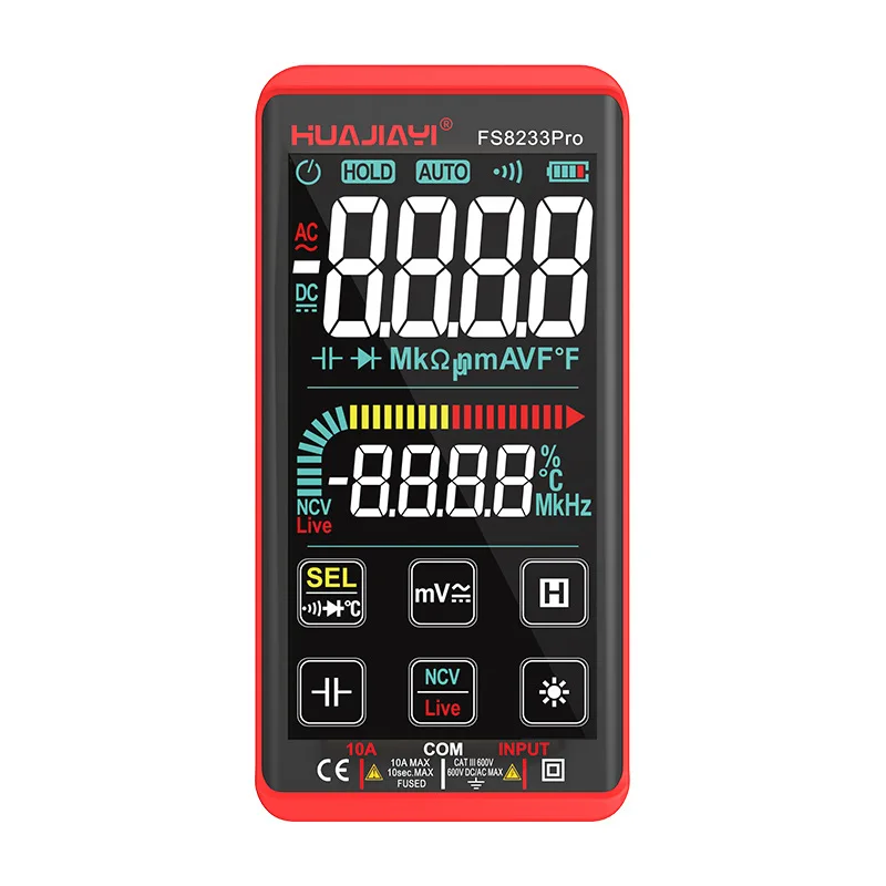 FS8233Pro Touch Multi Meter Automatic Smart Digital Multimeter ...