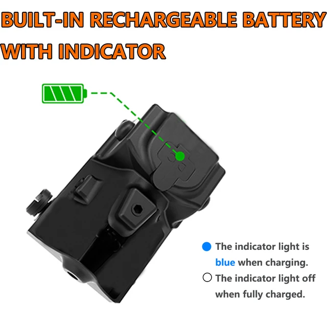 g2c Taurus Subcompact USB Rechargeable Green Blue Laser Sight Self