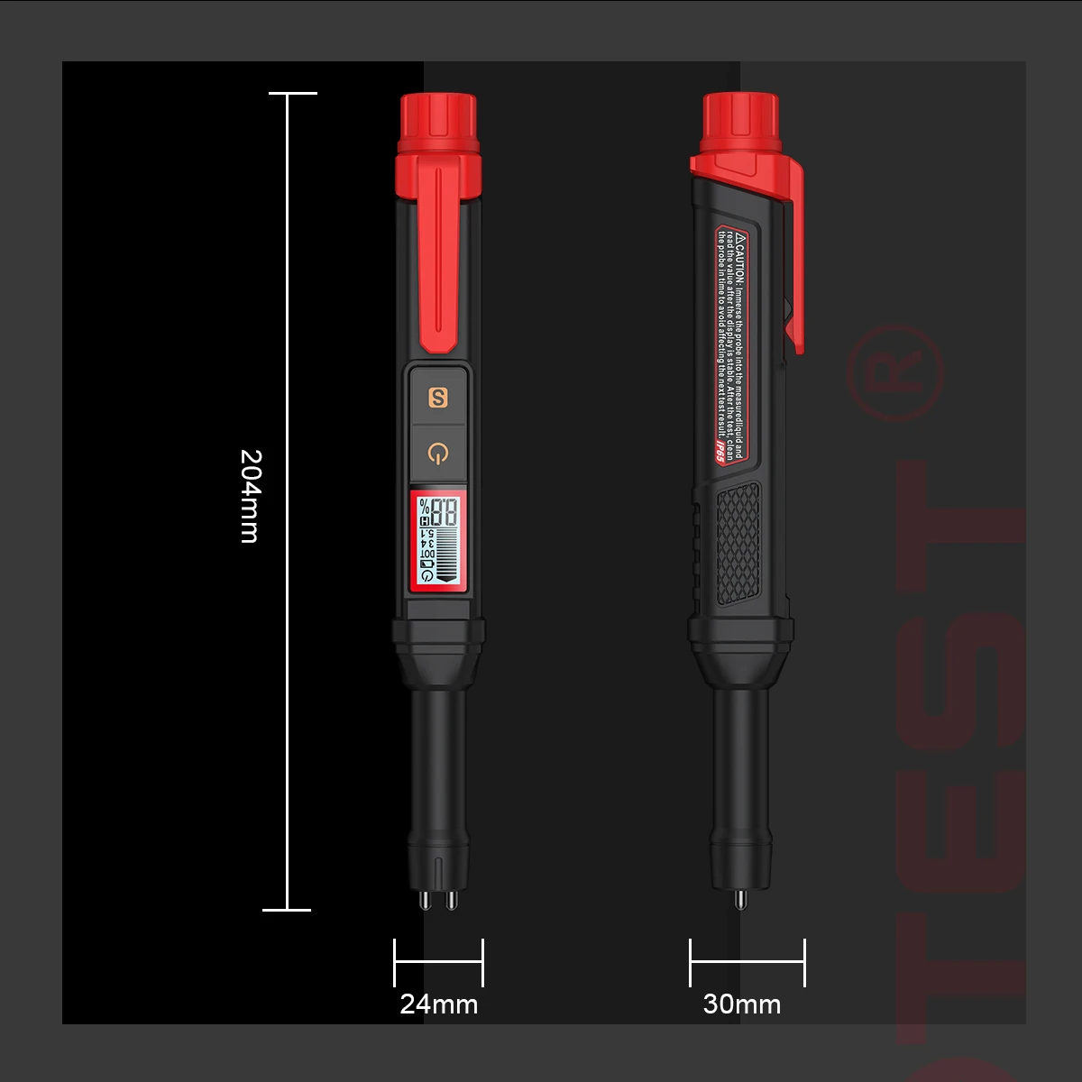 HABOTEST HT663/HT663L Brake Fluid Liquid Tester brake Oil Detecting Pen Automobile Brake Fluid Content Detector