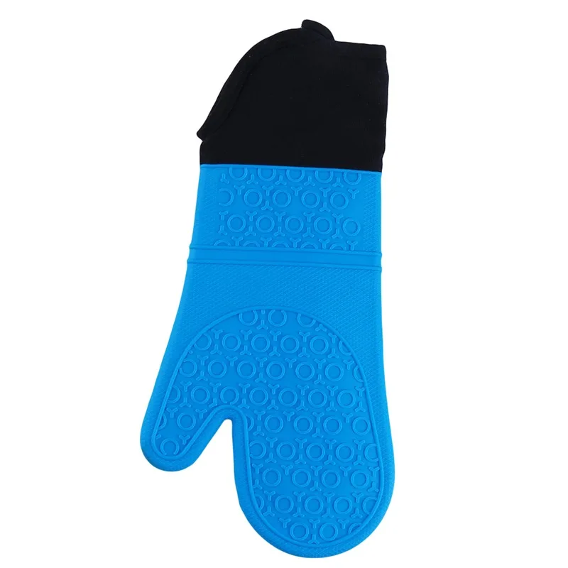 Silicone Heat-Resistant Gloves Cooking Barbecue Gants Silicone Kitchen Microwave Mittens Oven Glove Home Heat Resistant Gloves silicone oven mitts kitchen gloves silicone oven gloves