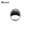 Atheist Atheism Symbol Antique Rings for Men Atheist Logo Glass Cabochon Fashion Dome Rings Handmade Jewelry Vintage Ring 3